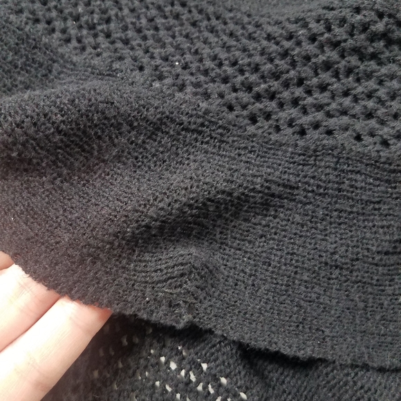 Design History Black Knit Open Cardigan - Picture 9 of 9